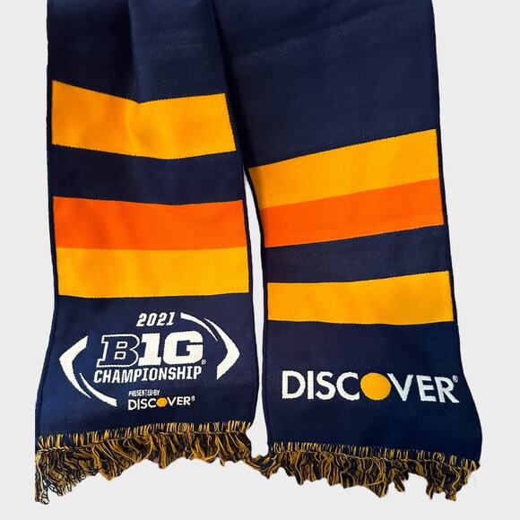 2021 Big Ten Conference Discover Card Scarf - Picture 3 of 9